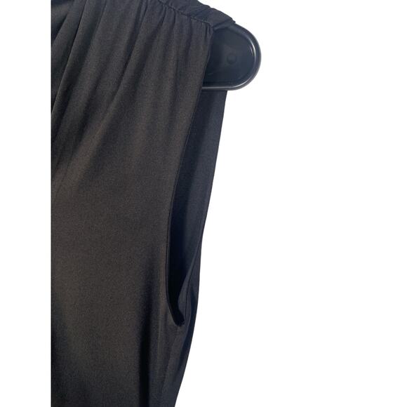 NWT Sheseeworld Deep V-cut backless mini dress Black Size Small - Picture 3 of 6